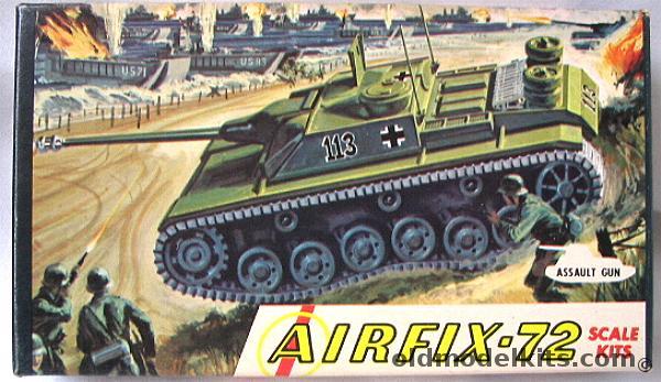 Airfix 1/76 German Assault Gun - Sturmgeschutz G III, M1-49 plastic model kit